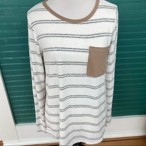 Moa Moa stripe shirt